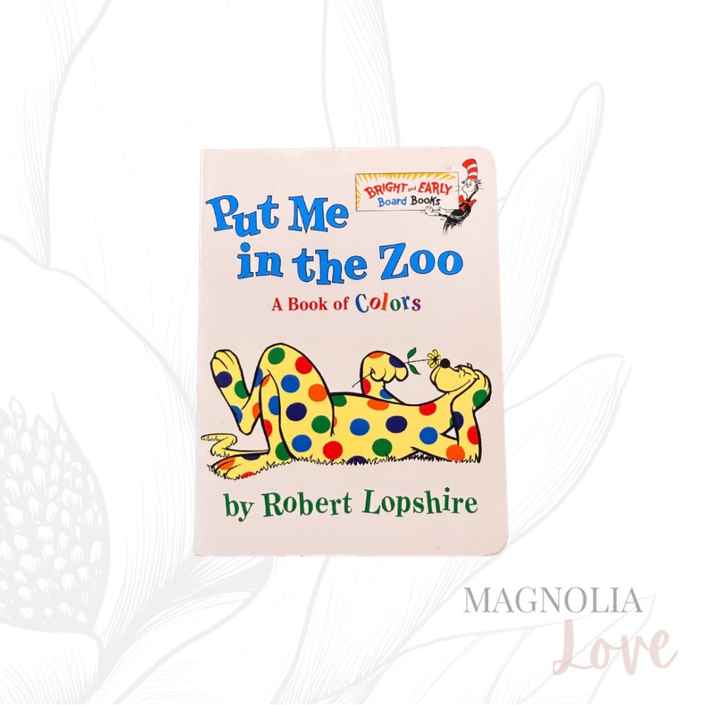 🐆 Put Me in the Zoo Baby Book Colorful Classic Baby Board Book